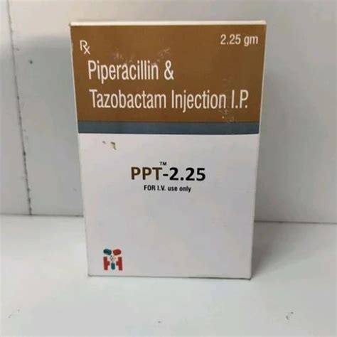 PPT 2.25 Piperacillin Tazobactam Injection IP at Rs 230/box ...