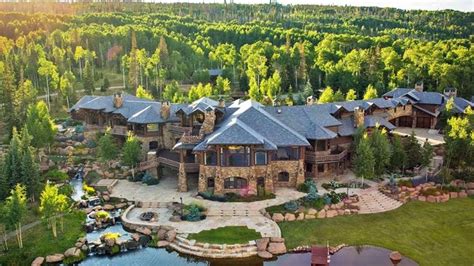 Luxurious mega mansion in Colorado. Tour of an expensive $ 19,000,000 mansion. | Mansions ...