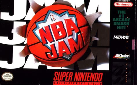 NBA Jam (1994) SNES box cover art - MobyGames