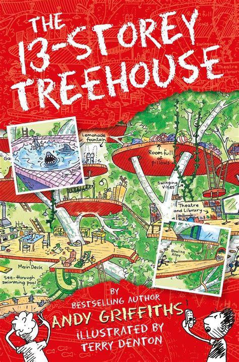 The 13-Storey Treehouse by Andy Griffiths and illustrated by Terry Denton wins the Sainsbury’s C ...