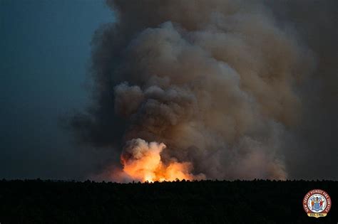 South NJ Engulfed by Smoke from Pinelands Forest Fire