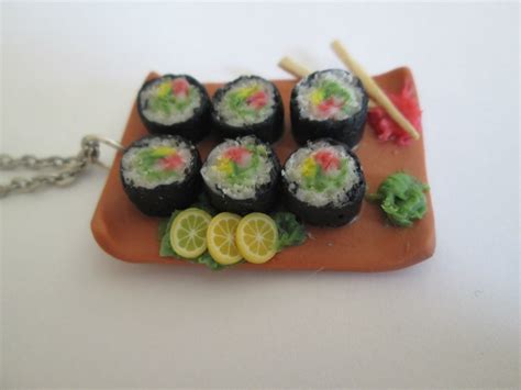 DIY:Polymer clay sushi tutorial