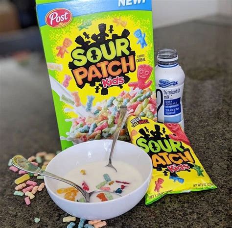 Sour Patch Kids Are Now Available As A Breakfast Cereal