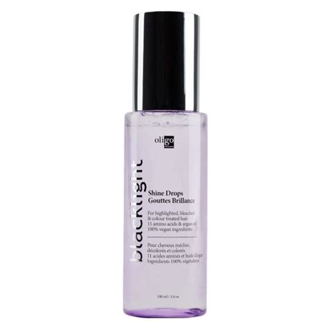 Oligo Professionnel BLACKLIGHT Shine Drops for Coloured, Highlighted & Bleached Hair - Reviews ...