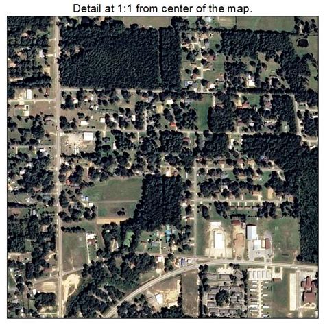 Aerial Photography Map of North Crossett, AR Arkansas