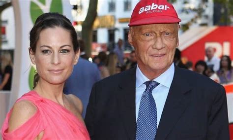 Niki Lauda's wife Birgit Wetzinger Biography: Height, Husband, Age, Net ...