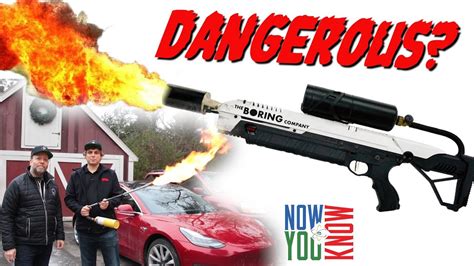 Should you be worried about the Boring flamethrower? - In Depth - YouTube