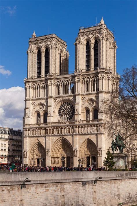 Notre Dame, Famous Catholic Church, Tourism Landmark in Paris France Editorial Photography ...