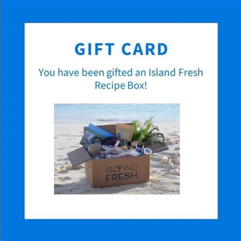 Gift Card | Island Fresh