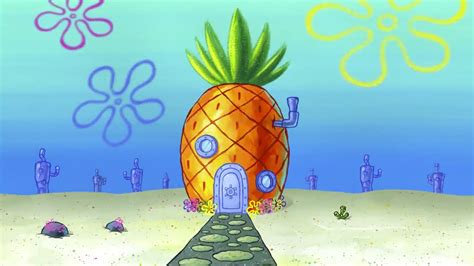 SpongeBob sky background house - Google Search | Spongebob, Spongebob background, Spongebob house