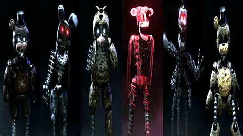 The Joy of Creation ALL ANIMATRONICS (EXTRAS) - Video Games, Wikis ...