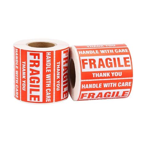 Fragile Stickers (Roll of 1000) – O-Ship!