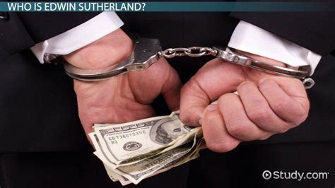 Edwin Sutherland & White Collar Crime | Definition & Theory - Lesson ...