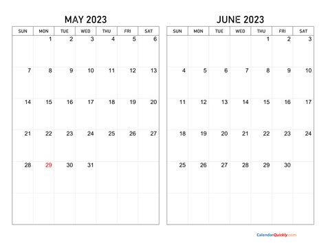 June 2023 – May 2024 Calendar24 Calendar Printable - Tybi Lynnelle