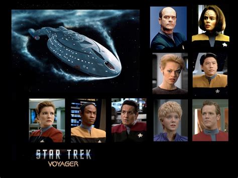 Voyager cast wallpaper - Star Trek Voyager Wallpaper (23862829) - Fanpop