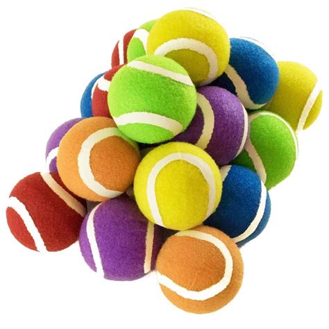 First Play Coloured Tennis Ball 20 Pack