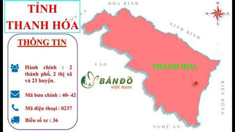 TẢI Bản đồ Hành chính tỉnh Thanh Hoá Khổ Lớn năm 2023