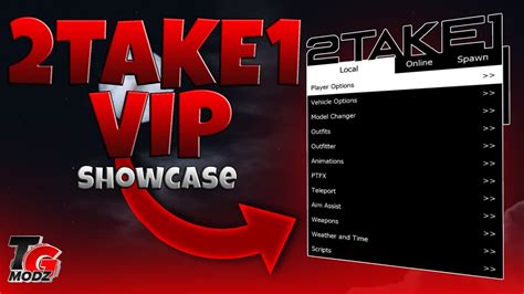 2Take1 VIP mod menu showcase | GTA5 Online - YouTube