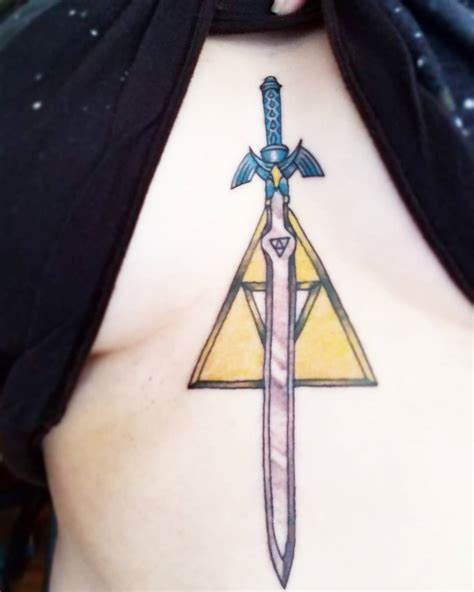 85+ Mighty Triforce Tattoo Designs & Meaning - Discover The Golden Power