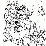 Disney Xmas Coloring Pages sketch template