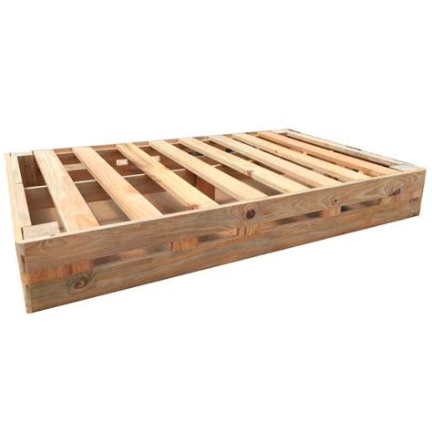 Kit base cama 140 x 190 x 18 cm - Núcleos de Madera