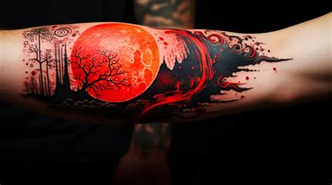 Blood Moon Tattoo Symbolism and Spiritual Meaning - Spirituality Vision