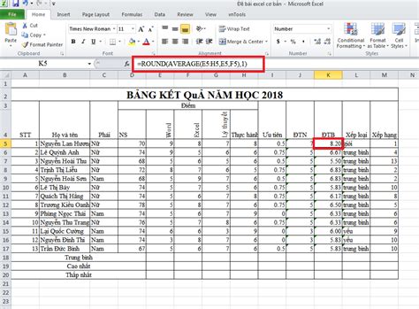 8 Cách làm tròn số trong Excel với hàm Round, Roundup - Final Blade