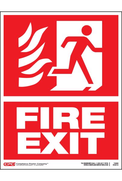 Fire Exit Posters - Emergency Exit Signs - Fire Exit Signs