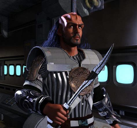 Klingon 3D Render, Digital Art by dazinbane