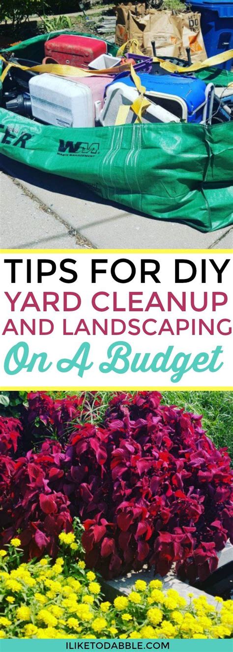 Tips For DIY Yard Cleanup And Landscaping On A Budget