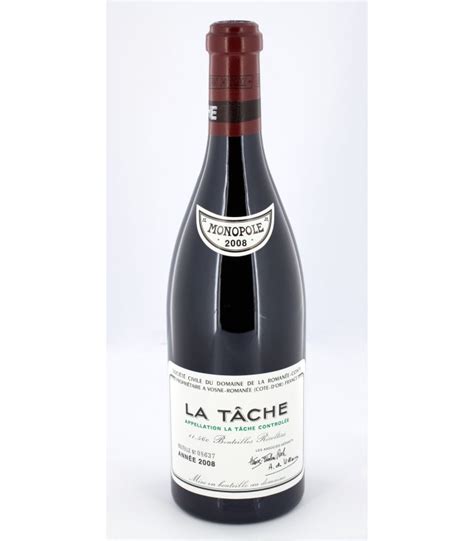 La Tâche 2008 - DRC - Pleasure Wine