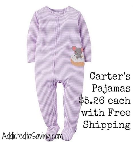 *HOT* Carter's Pajamas $5.26 each (FREE Shipping) - AddictedToSaving.com