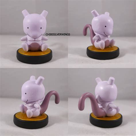 Mewtwo Ditto Amiibo by ChibiSilverWings on DeviantArt