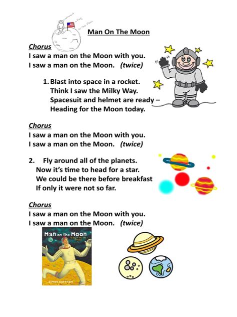 Man On The Moon Lyrics | PDF