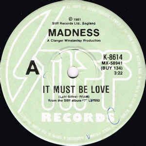 Madness - It Must Be Love (1981, Vinyl) | Discogs