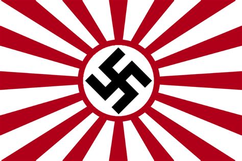 Nazi Germany-Imperial Japan flag : r/vexillology