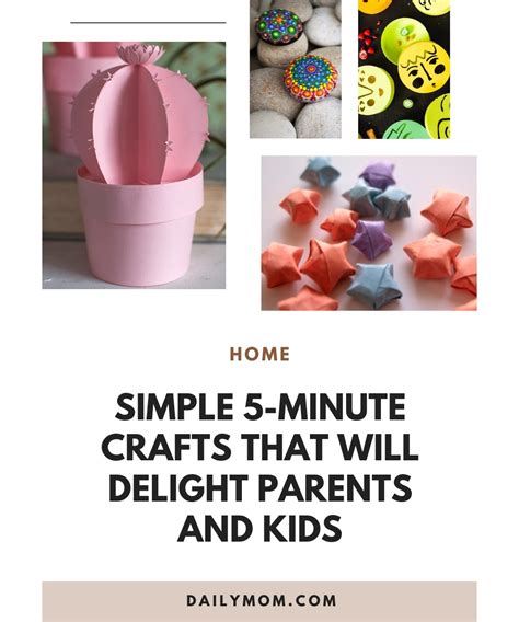 Simple 5-minute Crafts That Will Delight Parents And Kids