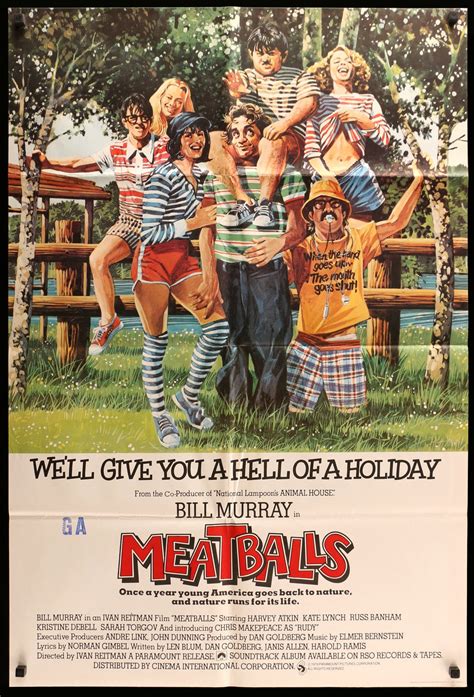 Meatballs (1979) Original English One Sheet Movie Poster - Original ...