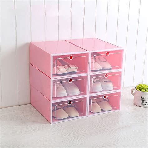 Candy Color Shoe Box Foldable Drawer Case Storage Organizer HIGH QUALITY | Lazada PH