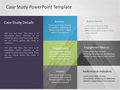 Case Study 13 PowerPoint Template