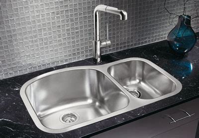 Blanco Wave Plus MicroEdge Inset/Flushmount 1-1/2" Double Bowl Sink| Stainless Sinks | Stainless ...