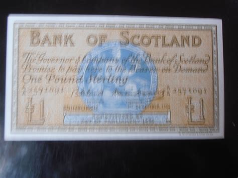 Bank of Scotland £1 - 1959