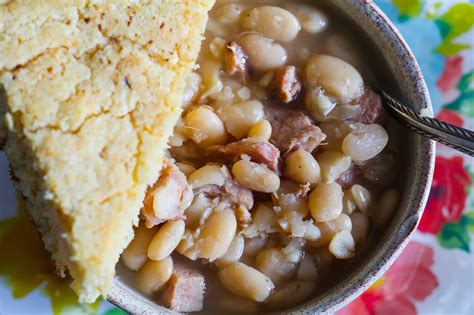 Southern Style White Beans and Ham - Jen Around the World White Beans ...