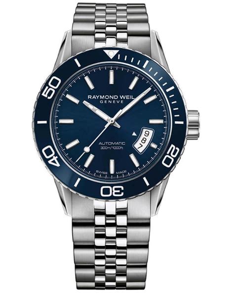 RAYMOND WEIL FREELANCER DIVER 2760-ST3-50001: retail price, second hand ...