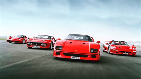 ferrari 288 Gto, Ferrari F40, Ferrari F50, Ferrari Enzo, Car, Italian ...