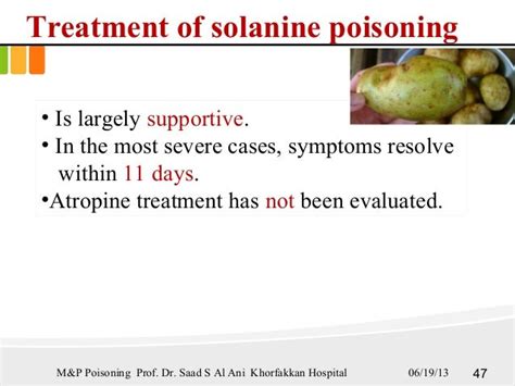 M&p poisoning