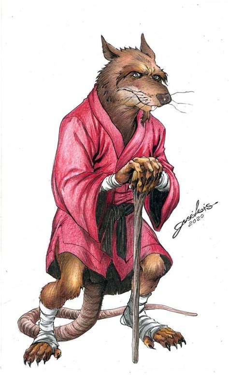 Mestre Splinter by https://www.deviantart.com/joseluisarts on ...