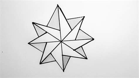 Star polygon drawing । Easy drawing | MIM Art Gallery - YouTube