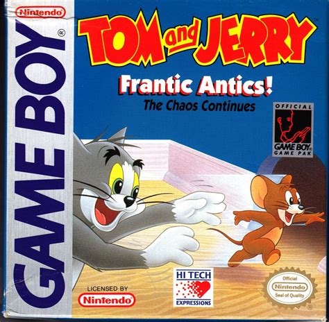 Tom and Jerry: Frantic Antics! for Game Boy (1993) - MobyGames