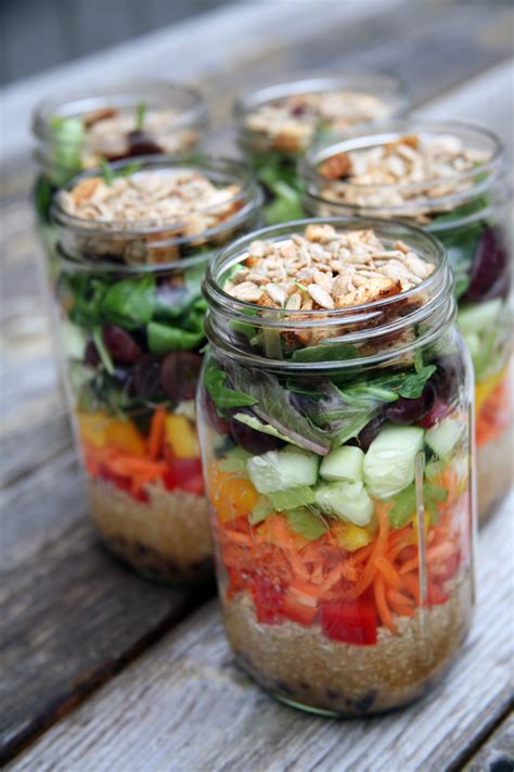 How to Make a Week of Mason Jar Salads | POPSUGAR Fitness